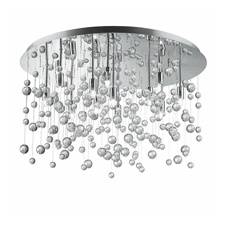 Ideal Lux - LED Plafon 12xG9/3W/230V śr. 63 cm chrom błyszczący