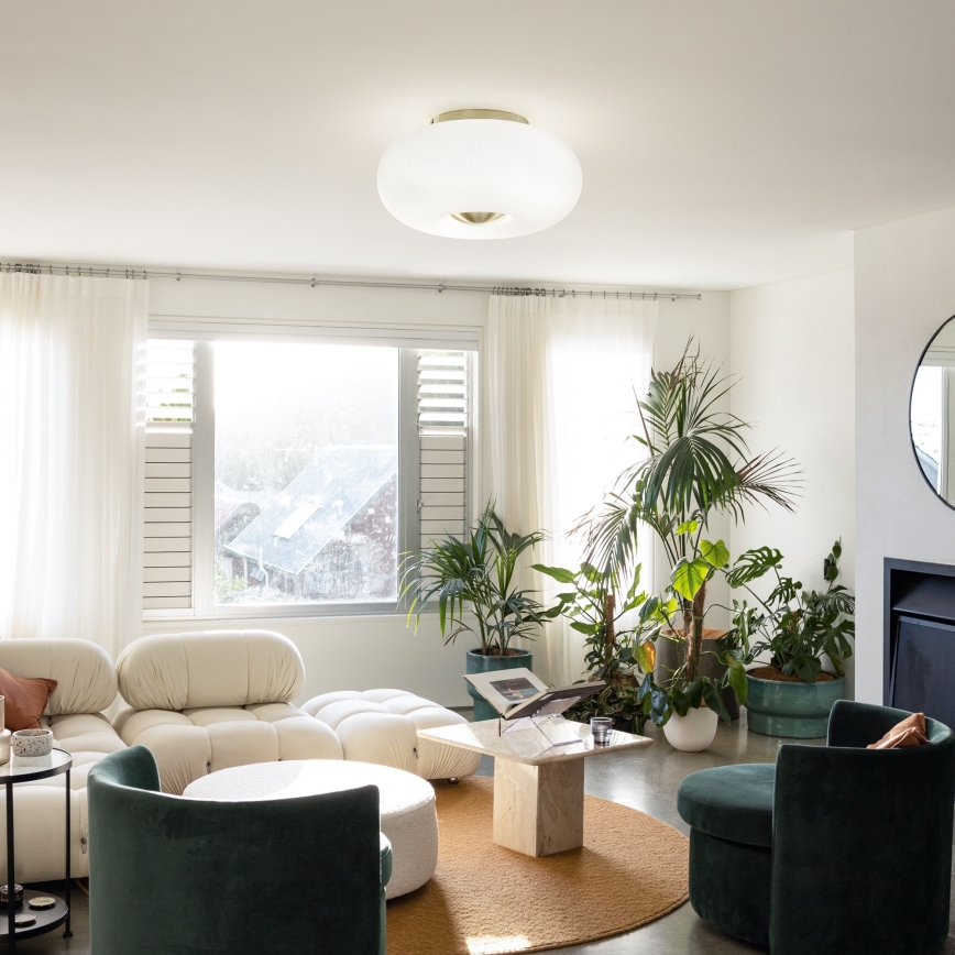 Ideal Lux - LED Plafon ARIZONA 5xGX53/9W/230V śr. 50 cm biały