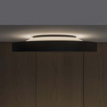Ideal Lux - LED Plafon FLY LED/26W/230V 2700K śr. 45 cm CRI 90 IP40 czarny