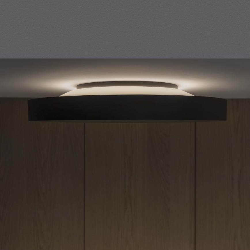 Ideal Lux - LED Plafon FLY LED/26W/230V 2700K śr. 45 cm CRI 90 IP40 czarny
