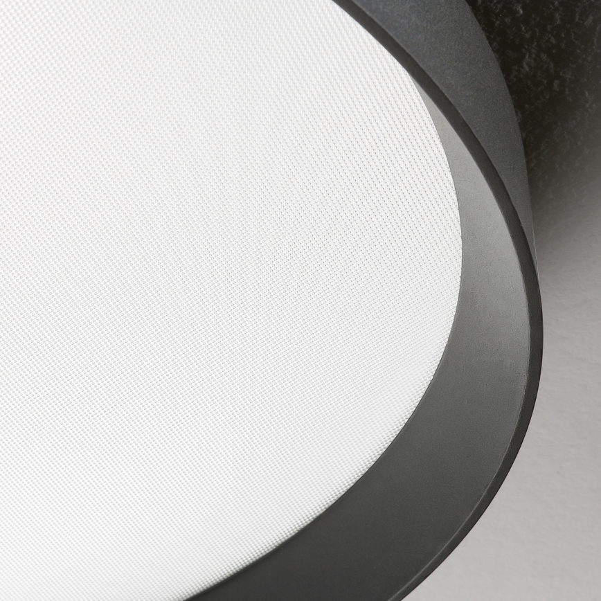 Ideal Lux - LED Plafon FLY LED/26W/230V 2700K śr. 45 cm CRI 90 IP40 czarny