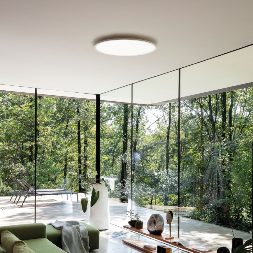 Ideal Lux - LED Plafon FLY LED/53W/230V 2700K śr. 60 cm CRI 90 IP40 biały