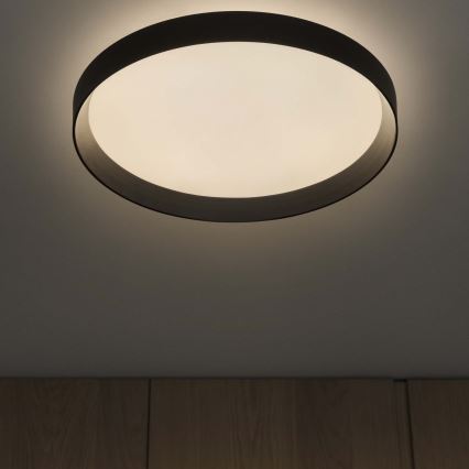 Ideal Lux- LED Plafon FLY LED/68W/230V 4000K śr. 90 cm CRI 90 IP40 czarny