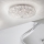 Ideal Lux - LED Plafon kryształowy KING 9xG9/3W/230V śr. 53,5 cm chrom błyszczący