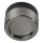 Ideal Lux - LED plafon łazienkowy LOLLY 1xGX53/9W/230V śr. 10,5 cm IP44 czarny/dymiony