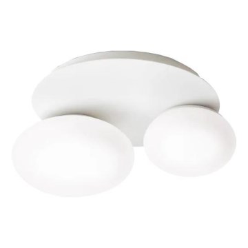 Ideal Lux - LED Plafon NINFEA 2xGX53/9W/230V biały