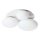 Ideal Lux - LED Plafon NINFEA 3xGX53/9W/230V biały