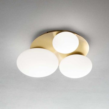 Ideal Lux - LED Plafon NINFEA 3xGX53/9W/230V złoty