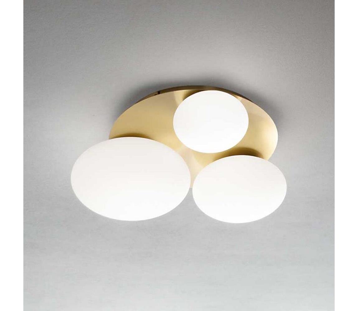 Ideal Lux - LED Plafon NINFEA 3xGX53/9W/230V złoty