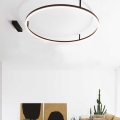 Ideal Lux - LED Plafon ORACLE SLIM LED/29W/230V 4000K śr. 50 cm czarny