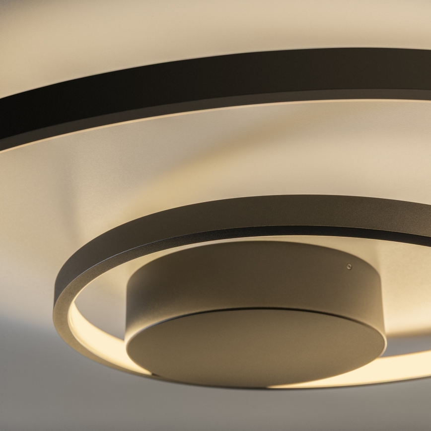 Ideal Lux - LED Plafon OZ LED/47W/230V śr. 60 cm CRI 90 czarny