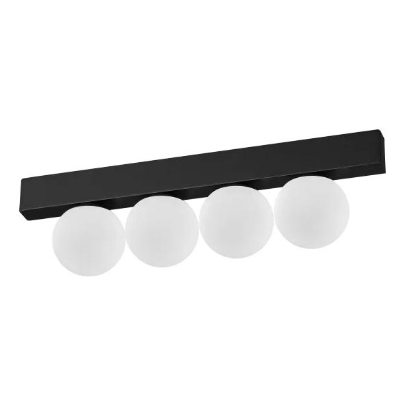 Ideal Lux - LED Plafon PING PONG 4xLED/3W/230V CRI 90 czarny