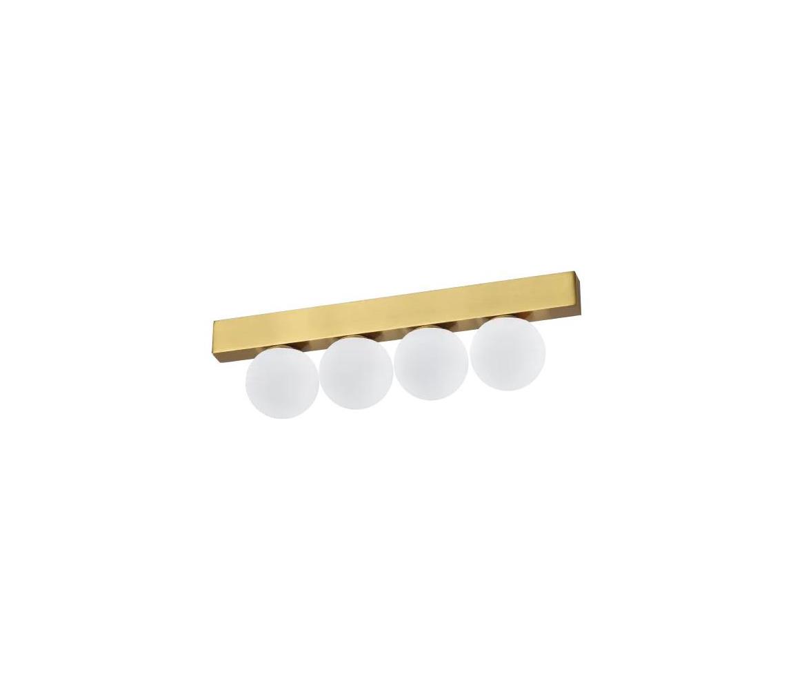 Ideal Lux - LED Plafon PING PONG 4xLED/3W/230V CRI 90 mosiądz