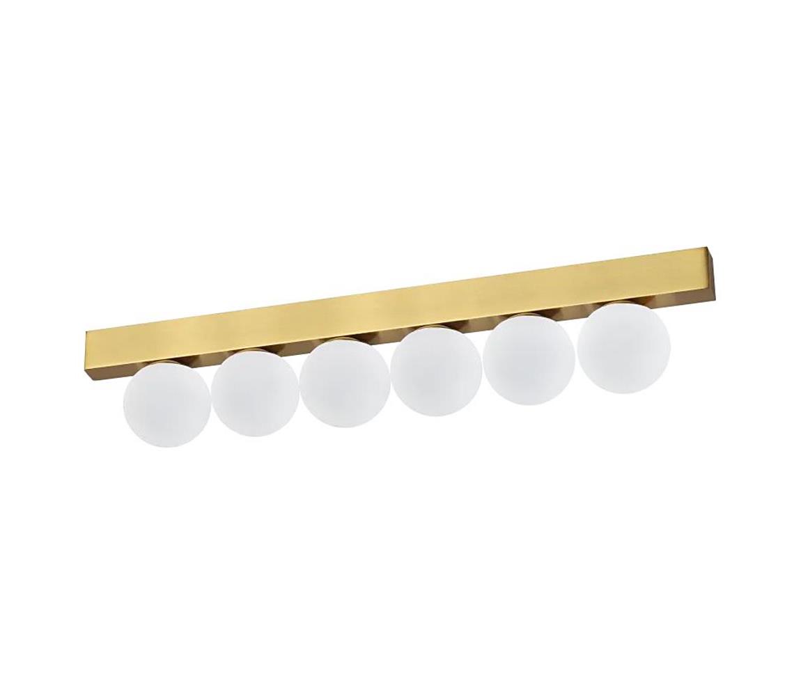 Ideal Lux - LED Plafon PING PONG 6xLED/3W/230V CRI 90 mosiądz