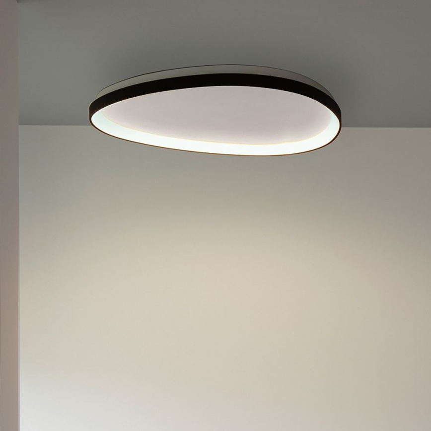 Ideal Lux - LED Plafon ściemnialny GEMINI LED/28W/230V śr. 61 cm CRI 90 czarny