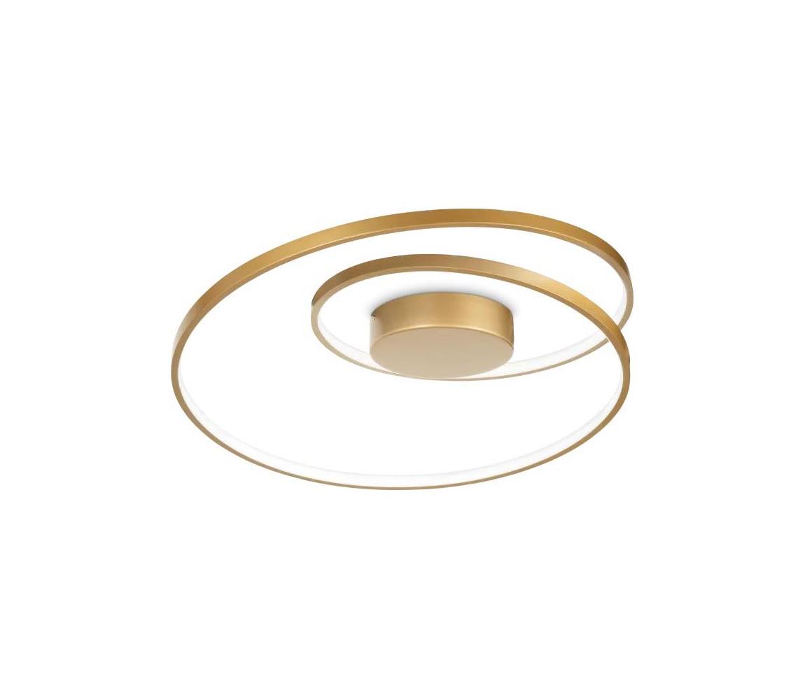 Ideal Lux - LED Plafon ściemnialny OZ LED/48W/230V śr. 60 cm CRI 90 złoty