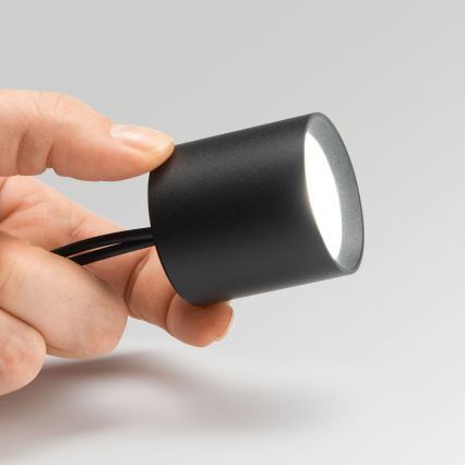 Ideal Lux - LED Oświetlenie punktowe ściemnialne NITRO LED/4W/230V śr. 4,2 cm CRI 90 czarny