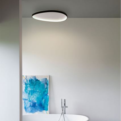 Ideal Lux - LED Plafon ściemnialny GEMINI LED/42W/230V śr. 81 cm CRI 90 czarny