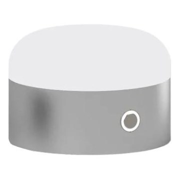 Ideal Lux - LED Ściemnialna dotykowa lampa stołowa MIGNON LED/5W/5V śr. 10 cm CRI 90 chrom błyszczący