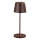 Ideal Lux - LED Ściemnialna dotykowa zewnętrzny Lampa stołowa CUTE LED/2,5W/3,7V USB 2200-2700K IP65 brązowy