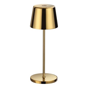 Ideal Lux - LED Ściemnialna dotykowa zewnętrzny Lampa stołowa CUTE LED/2,5W/3,7V USB 2200-2700K IP65 złoty
