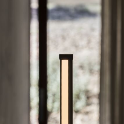 Ideal Lux - LED ściemnialna lampa podłogowa YOKO LED/16W/230V CRI 90 czarna