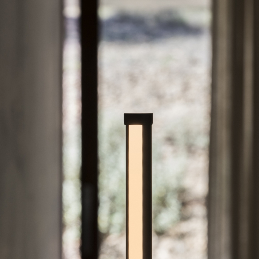 Ideal Lux - LED ściemnialna lampa podłogowa YOKO LED/16W/230V CRI 90 czarna