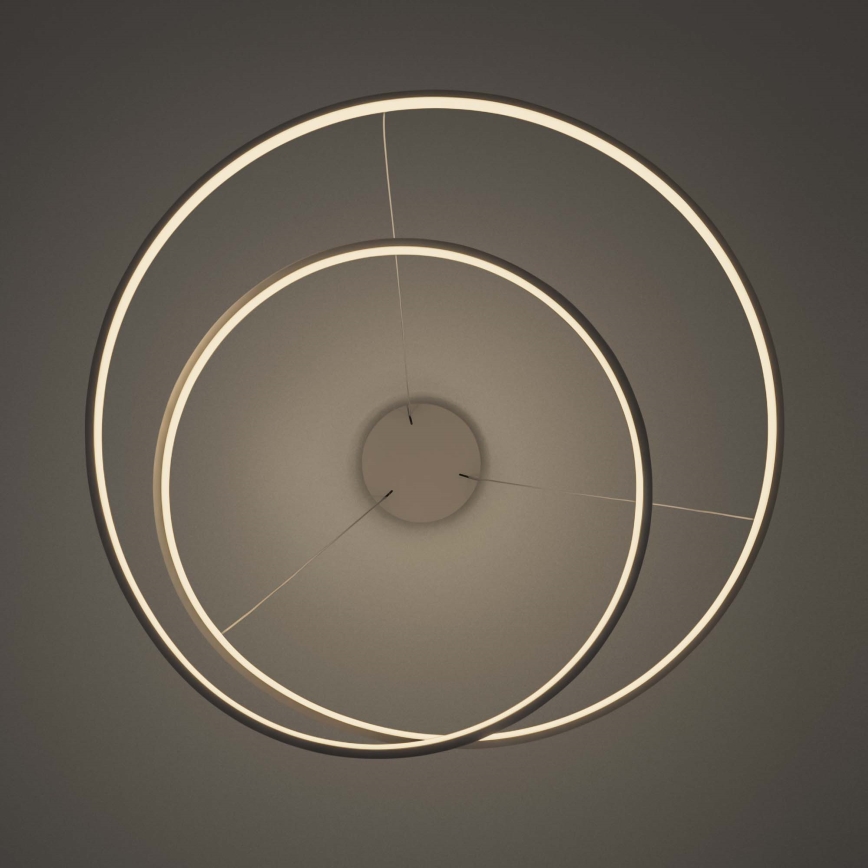 Ideal Lux - LED ściemnialny żyrandol na linkach OZ LED/55W/230V śr. 80 cm CRI 90 biały