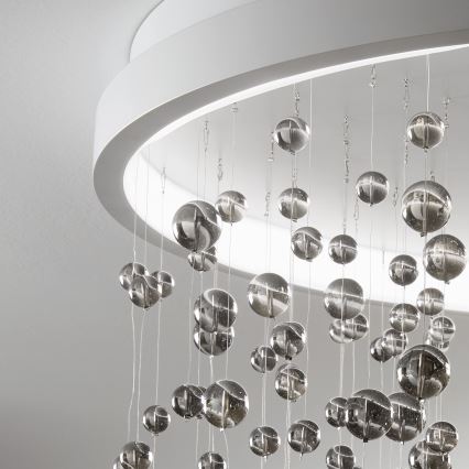 Ideal Lux - LED Ściemnialny żyrandol natynkowy ARMONY LED/48W/230V CRI 90 śr. 50 cm biały