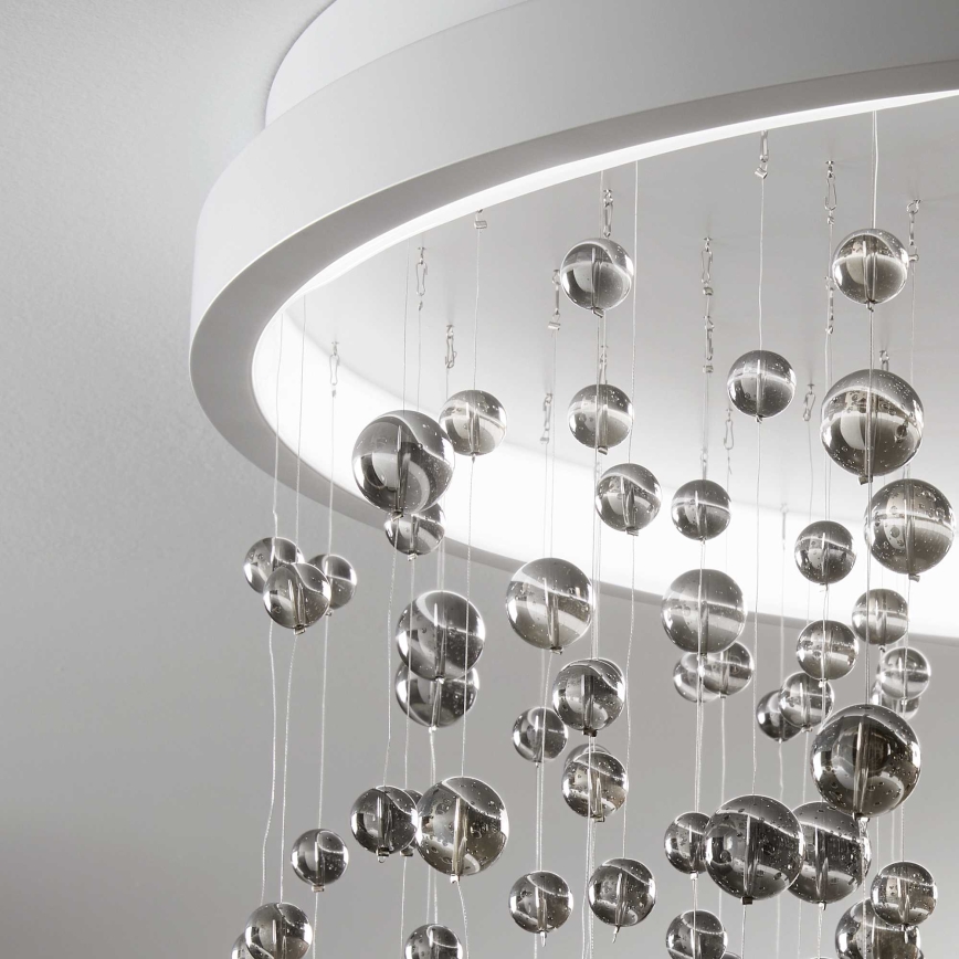 Ideal Lux - LED Ściemnialny żyrandol natynkowy ARMONY LED/56W/230V CRI 90 śr. 60 cm biały