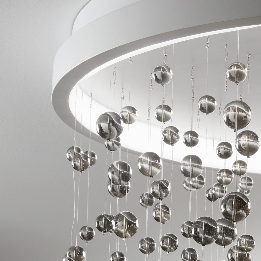 Ideal Lux - LED Ściemnialny żyrandol natynkowy ARMONY LED/56W/230V CRI 90 śr. 60 cm biały