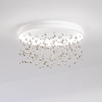 Ideal Lux - LED Ściemnialny żyrandol natynkowy ARMONY LED/70W/230V CRI 90 śr. 75 cm biały