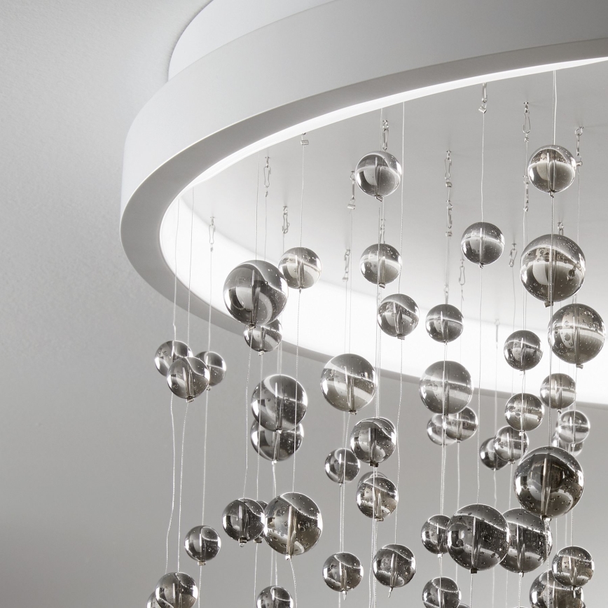 Ideal Lux - LED Ściemnialny żyrandol natynkowy ARMONY LED/70W/230V CRI 90 śr. 75 cm biały
