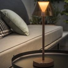 Ideal Lux - LED Ściemniana lampa dotykowa LOLITA LED/2,8W/5V IP54 brązowa