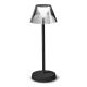 Ideal Lux - LED Ściemniana lampa dotykowa LOLITA LED/2,8W/5V IP54 czarna