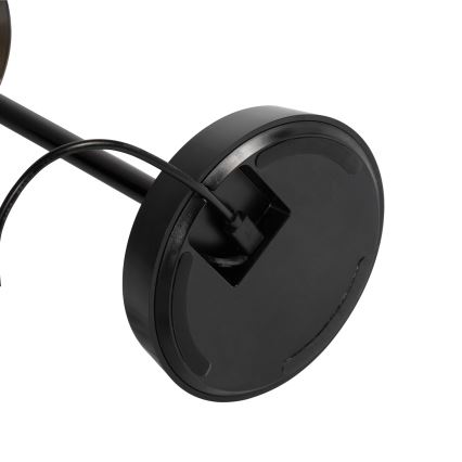 Ideal Lux - LED Ściemniana lampa dotykowa LOLITA LED/2,8W/5V 2200 mAh IP54 czarny