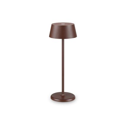 Ideal Lux - LED Ściemnialna dotykowa zewnętrzny lampa PURE LED/1,5W/3,7V 2200 mAh CRI 90 IP54 brązowy