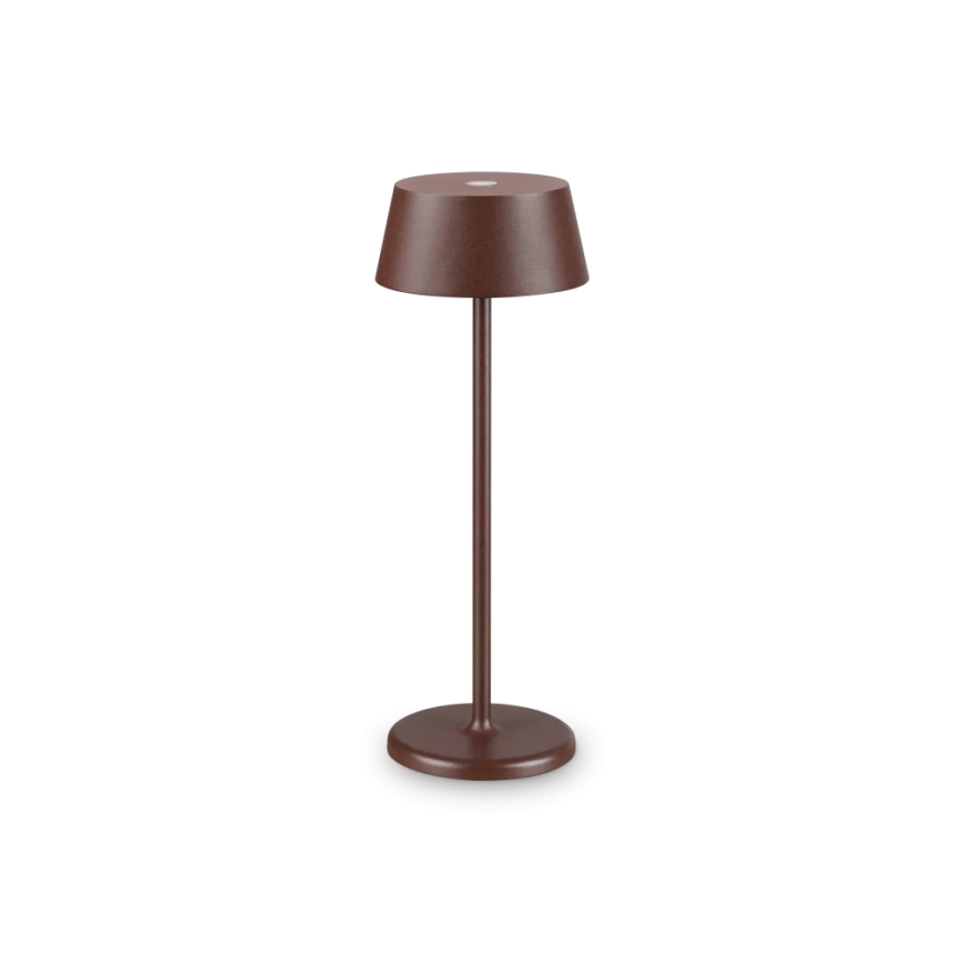 Ideal Lux - LED Ściemnialna dotykowa zewnętrzny lampa PURE LED/1,5W/3,7V 2200 mAh CRI 90 IP54 brązowy