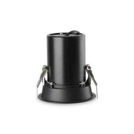 Ideal Lux - Wpuszczana oprawa punktowa LED NOVA, 12W/230V, 3000K, CRI 90, śr. 10 cm, czarna