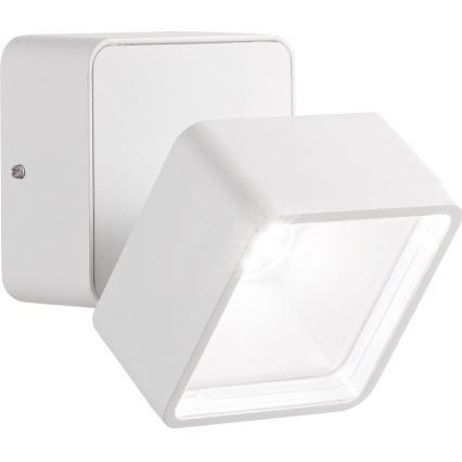 Ideal Lux - LED zewnętrzny kinkiet OMEGA LED/7W/230V CRI 90 IP54 biały