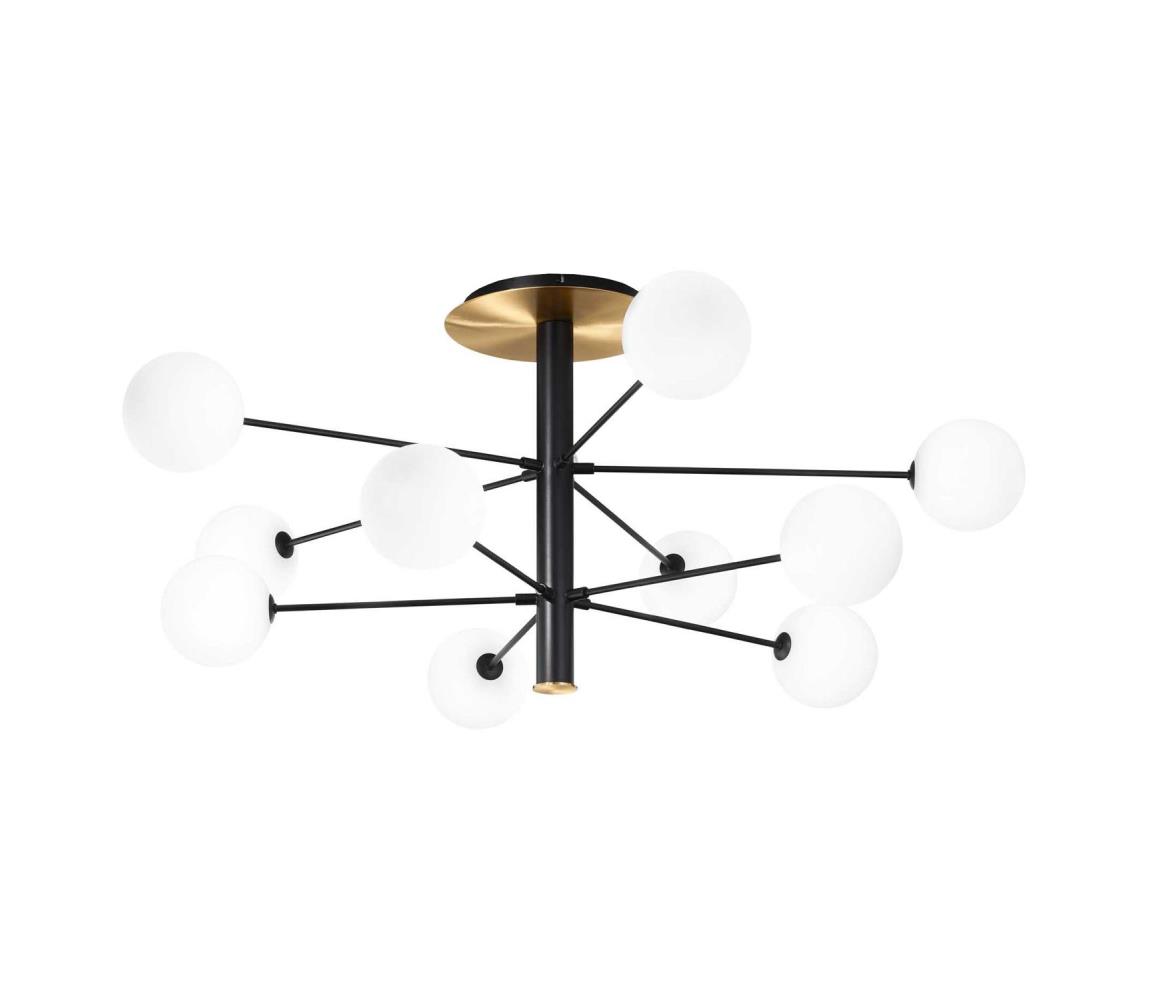Ideal Lux - LED Żyrandol COSMOPOLITAN 10xG9/3W/230V śr. 124 cm czarny