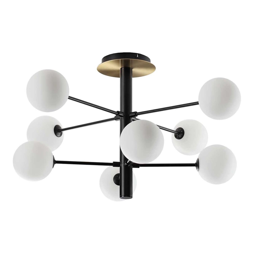 Ideal Lux - LED Żyrandol COSMOPOLITAN 8xG9/3W/230V śr. 64 cm czarny