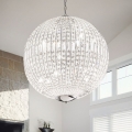 Ideal Lux - LED Żyrandol kryształowy na łańcuchu LUXOR 12xG9/3W/230V śr. 60 cm przezroczysty
