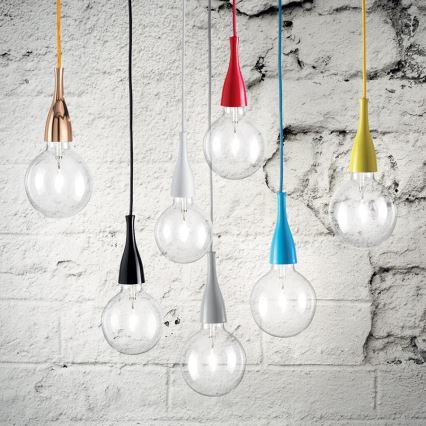 Ideal Lux 63614 - Lampa wisząca MINIMAL 1xE27/42W/230V