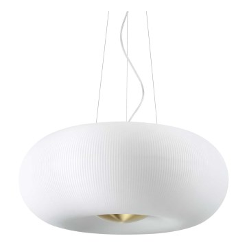 Ideal Lux - LED Żyrandol na lince ARIZONA 5xGX53/9W/230V śr. 52 cm biały