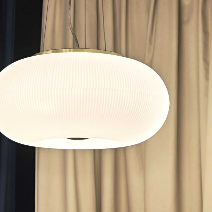 Ideal Lux - LED Żyrandol na lince ARIZONA 5xGX53/9W/230V śr. 52 cm biały