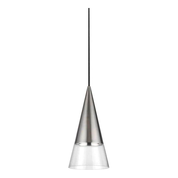 Ideal Lux - LED Żyrandol na lince CONO 1xGU10/7W/230V śr. 15 cm CRI 90 matowy chrom