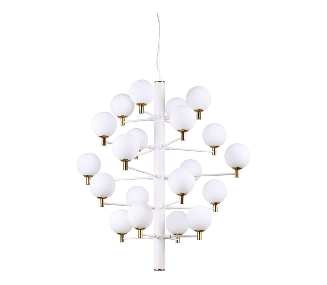 Ideal Lux - LED Żyrandol na lince COPERNICO 20xG9/3W/230V śr. 86 cm biały
