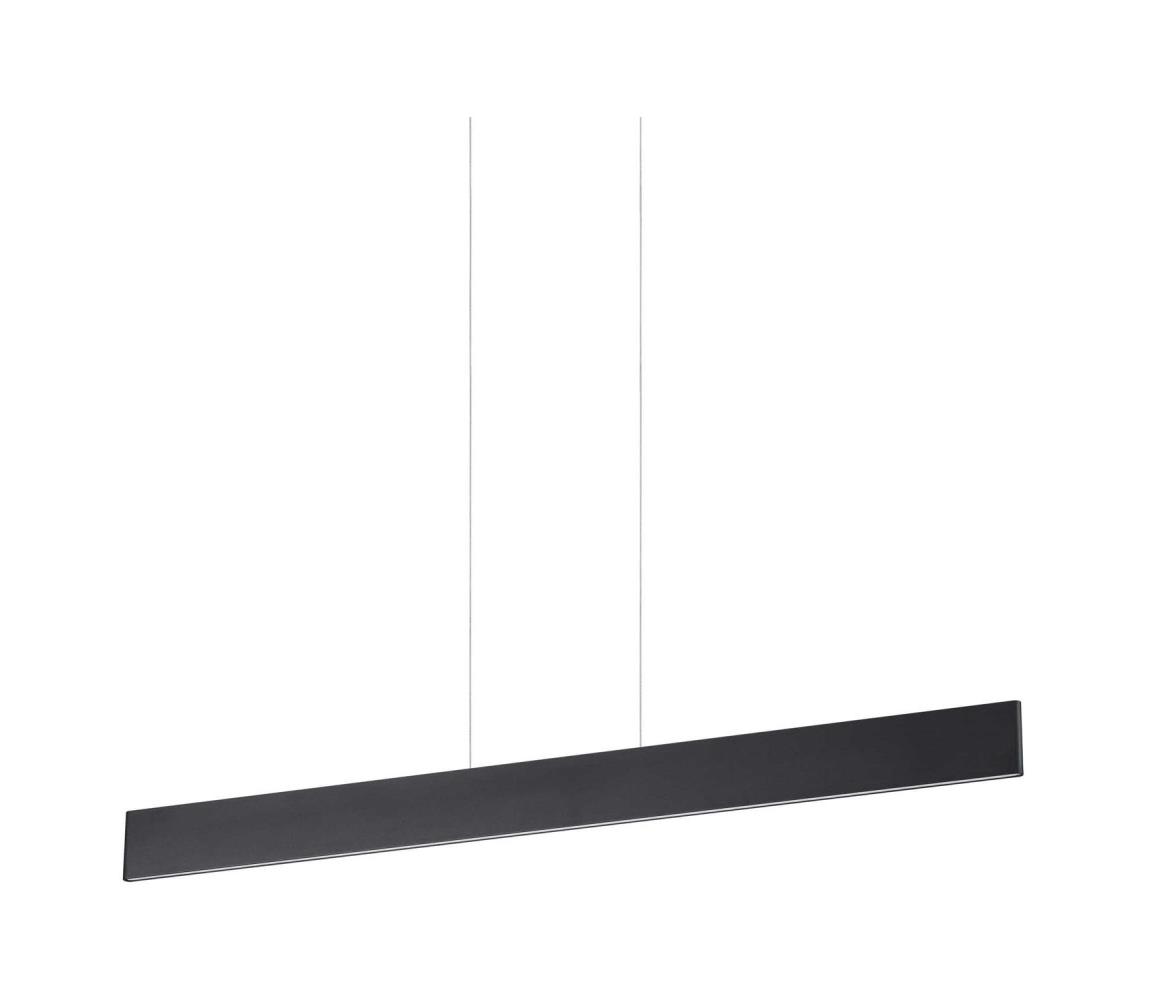 Ideal Lux - LED Żyrandol na lince DESK LED/32W/230V 102,5 cm CRI 90 czarny