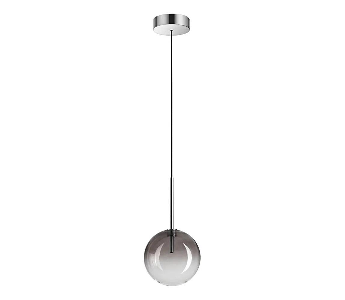 Ideal Lux - LED Żyrandol na lince EQUINOXE 1xG4/2W/230V śr. 15 cm chrom/dymny